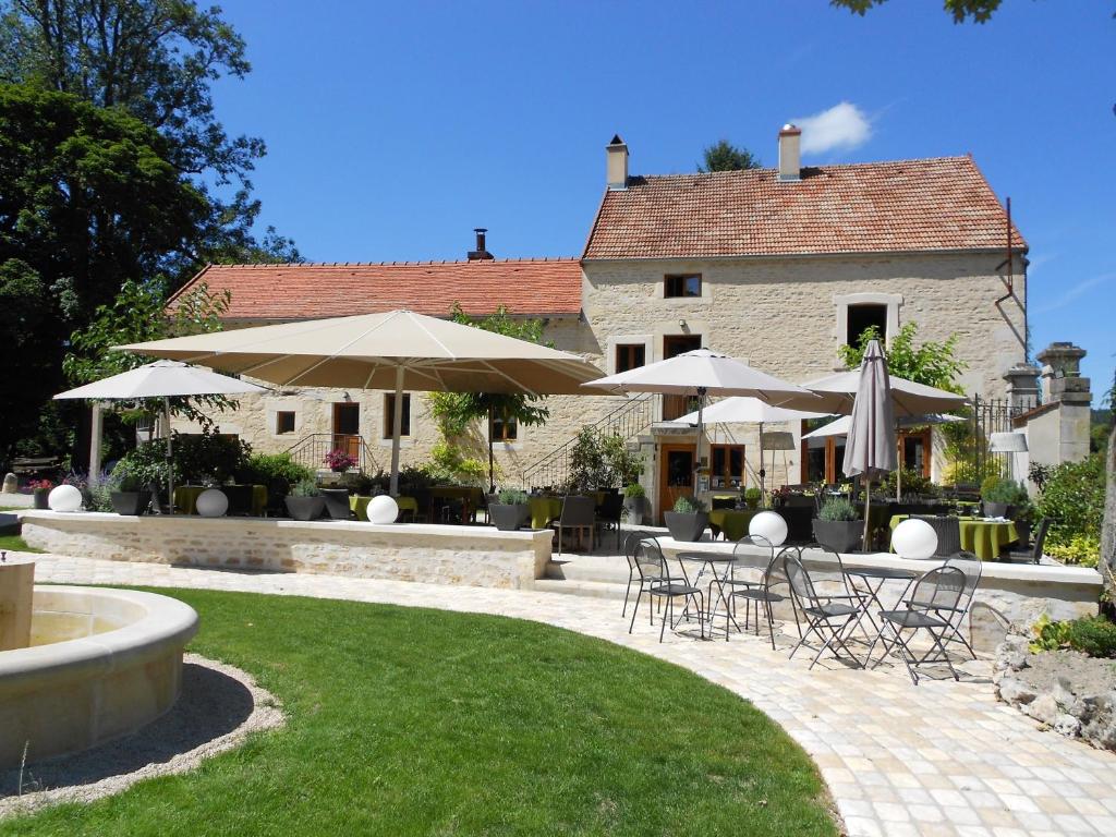 Zahrada ubytování Auberge Côté Rivière