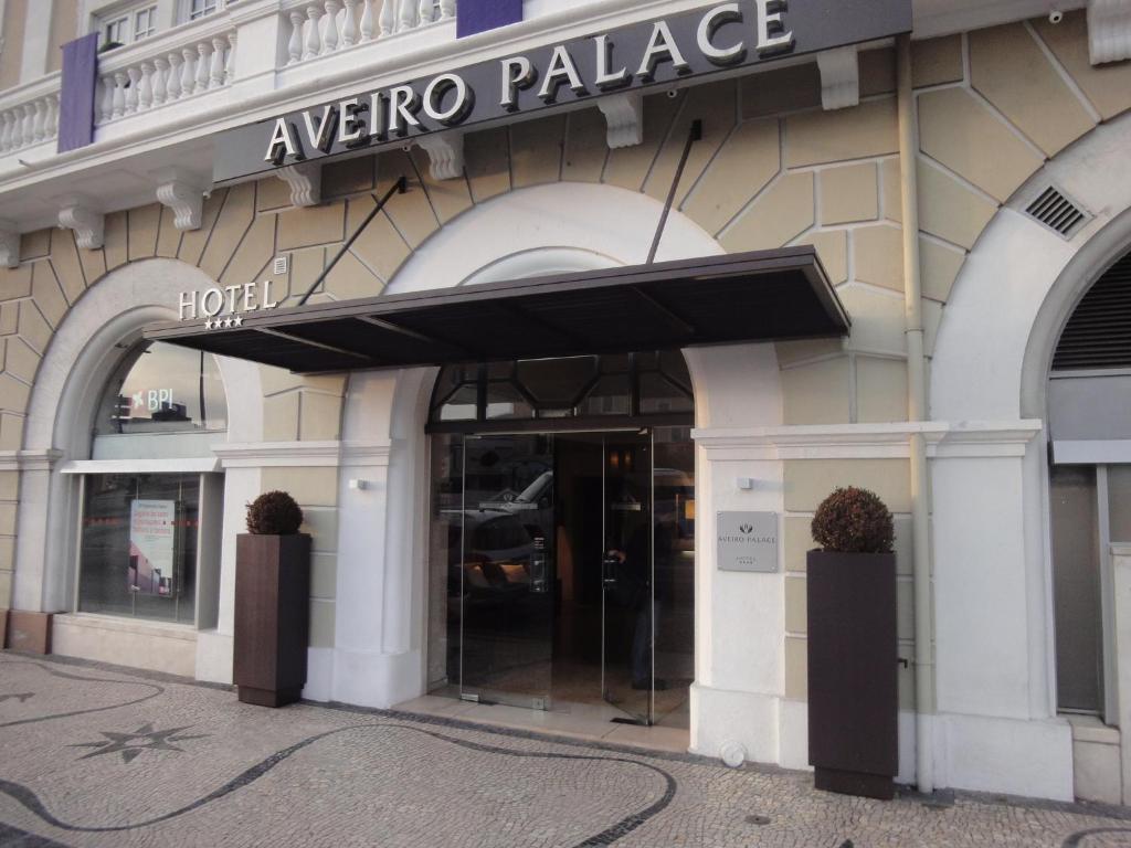 Exteriér nebo vchod ubytování TURIM Aveiro Palace Hotel