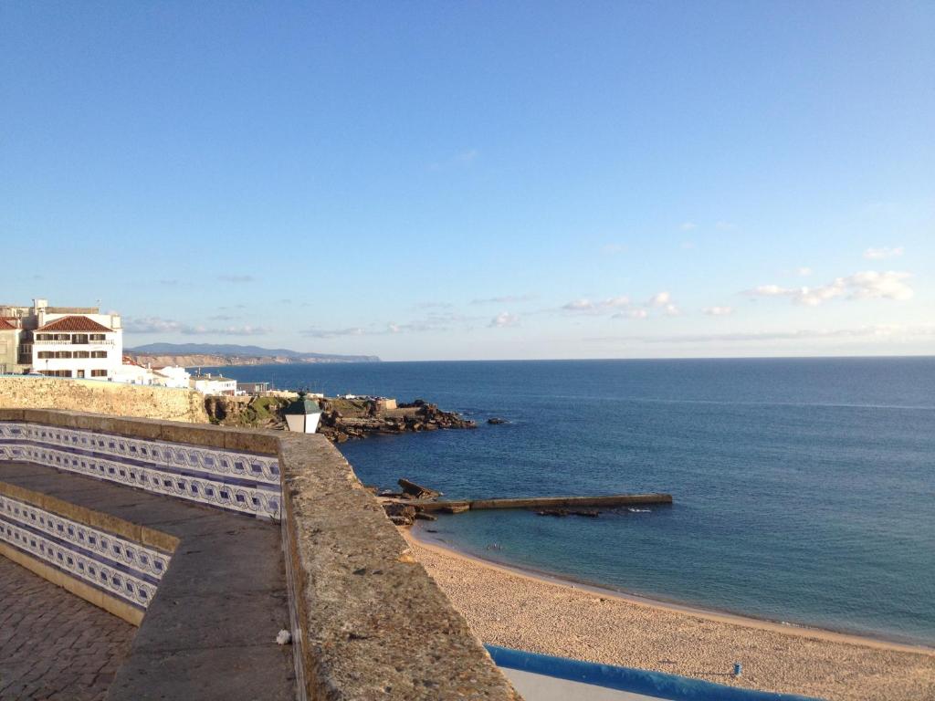 a view of the ocean from a wall at Ericeira Soul Guesthouse in Ericeira