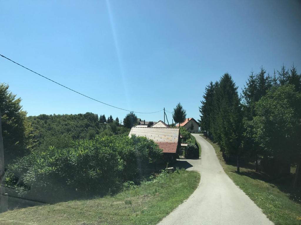 Příroda nedaleko prázdninového domu