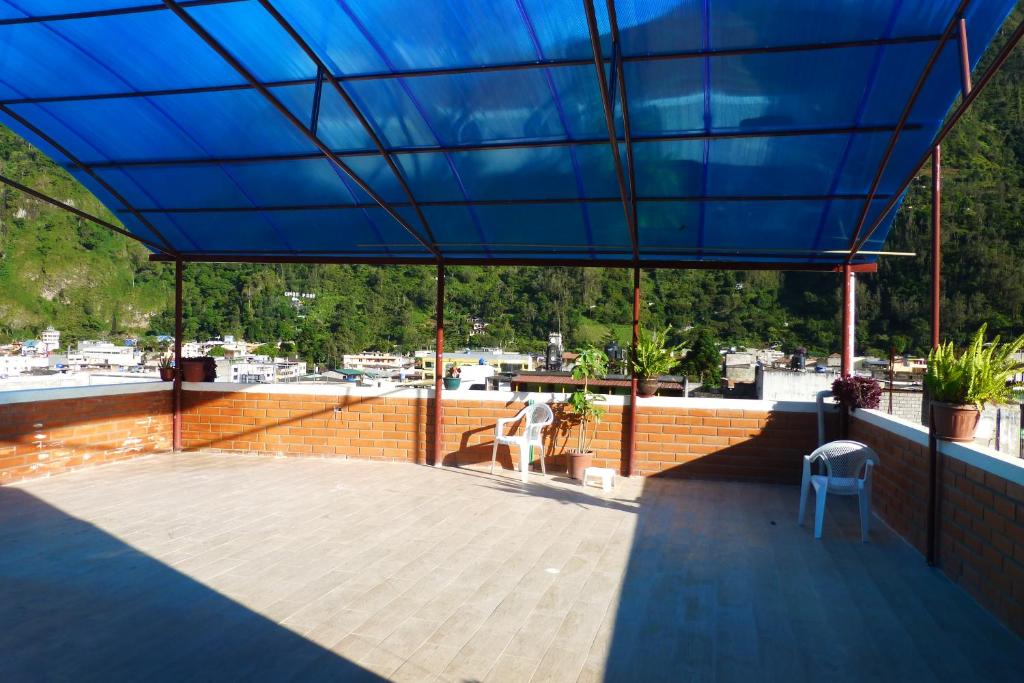 Balkón nebo terasa v ubytování Hostal Nomada