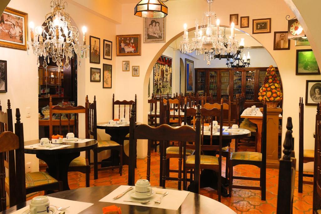 Majoituspaikan Hotel Gramado Palace ravintola tai vastaava paikka