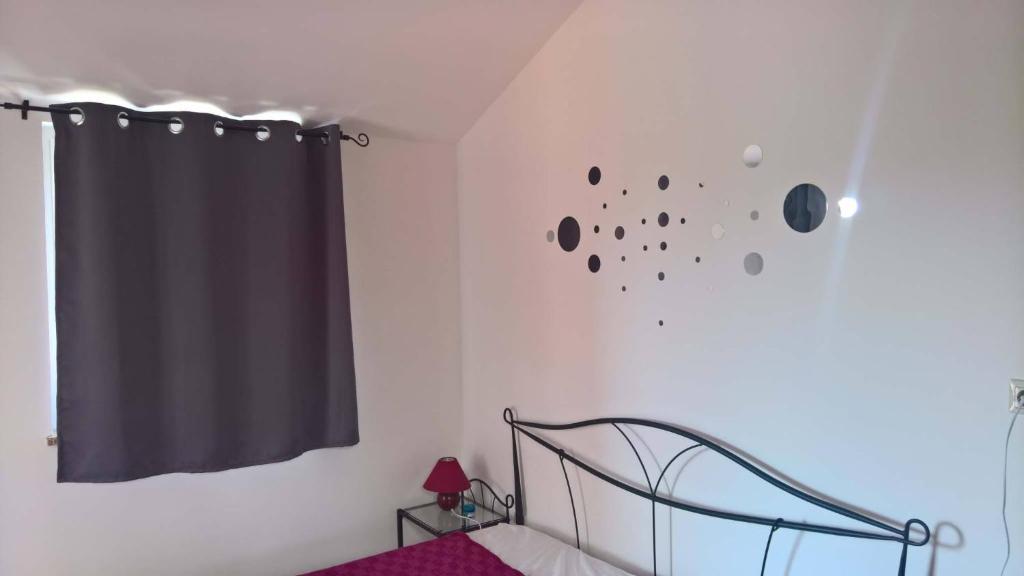 Postel nebo postele na pokoji v ubytování Apartment Poleti
