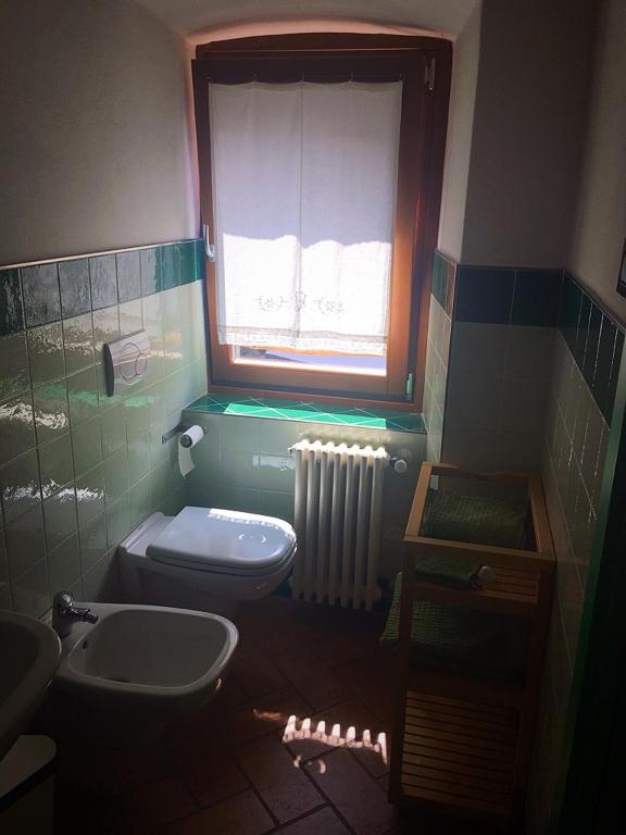 Koupelna v ubytování B&B El Piastrol