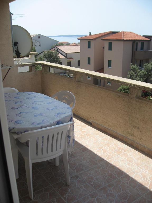 Balkón nebo terasa v ubytování Apartments Selez