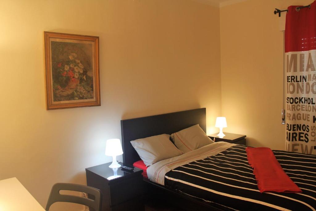 Postel nebo postele na pokoji v ubytování MicroRent Rooms