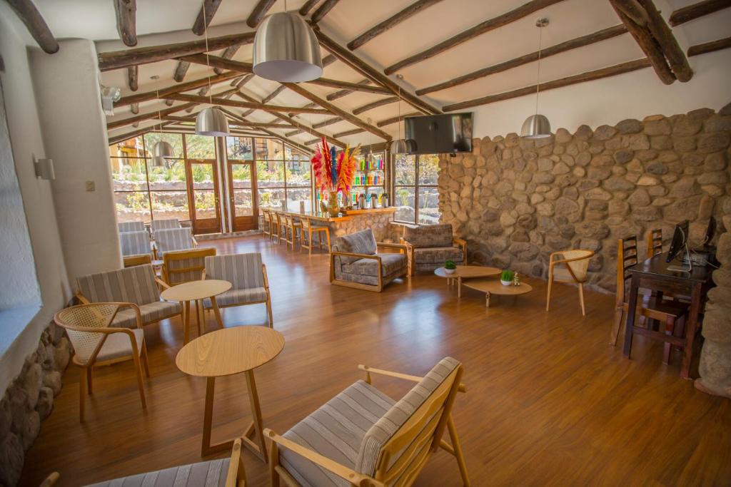 Restaurace v ubytování Tierra Viva Valle Sagrado Hotel