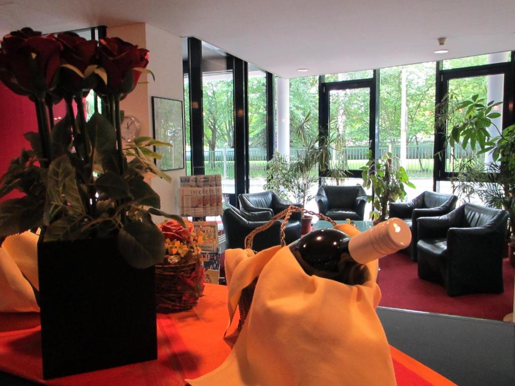 Posezení v ubytování Hotel Carat