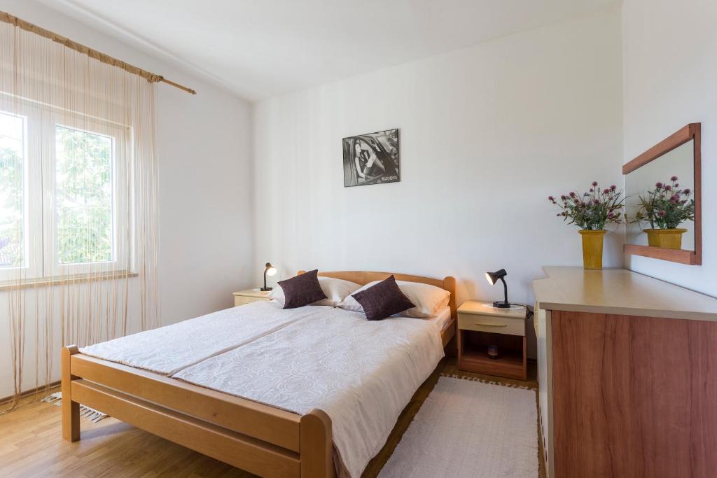 Postel nebo postele na pokoji v ubytování Casa Istriana Pula