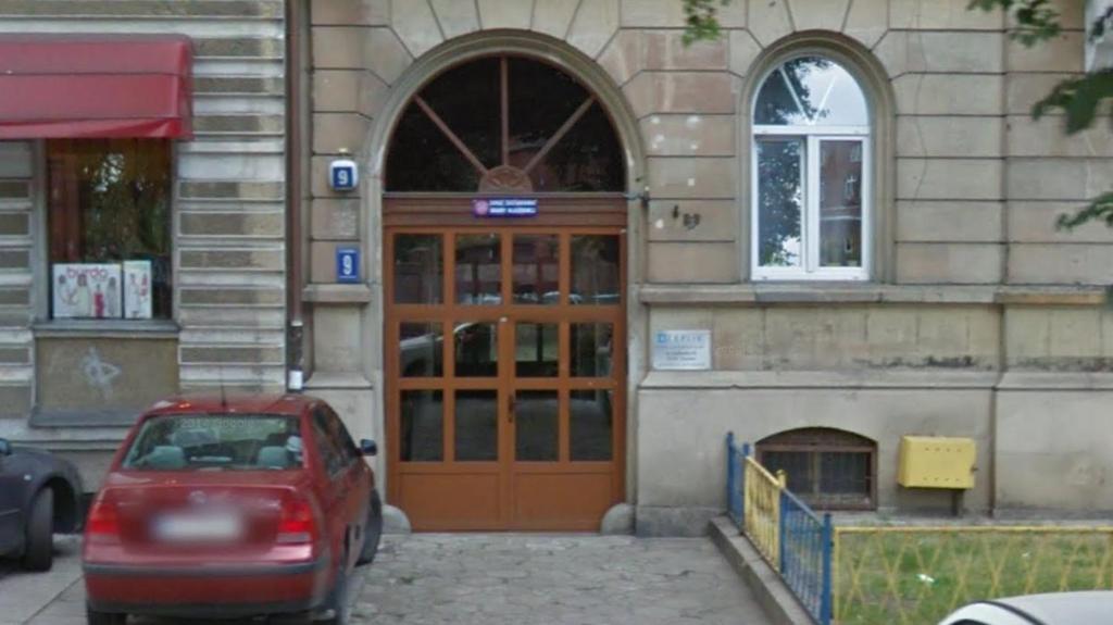 Exteriér alebo vchod do ubytovania Kawalerka w Centrum Miasta