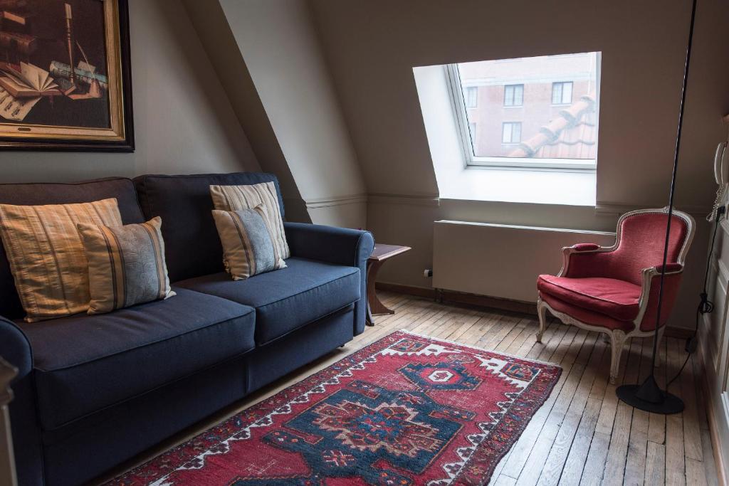Posezení v ubytování Hotel Le Dixseptième