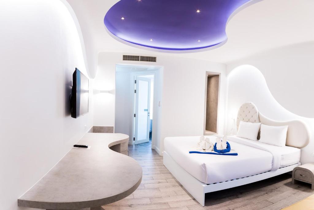 Postel nebo postele na pokoji v ubytování Avatara Resort