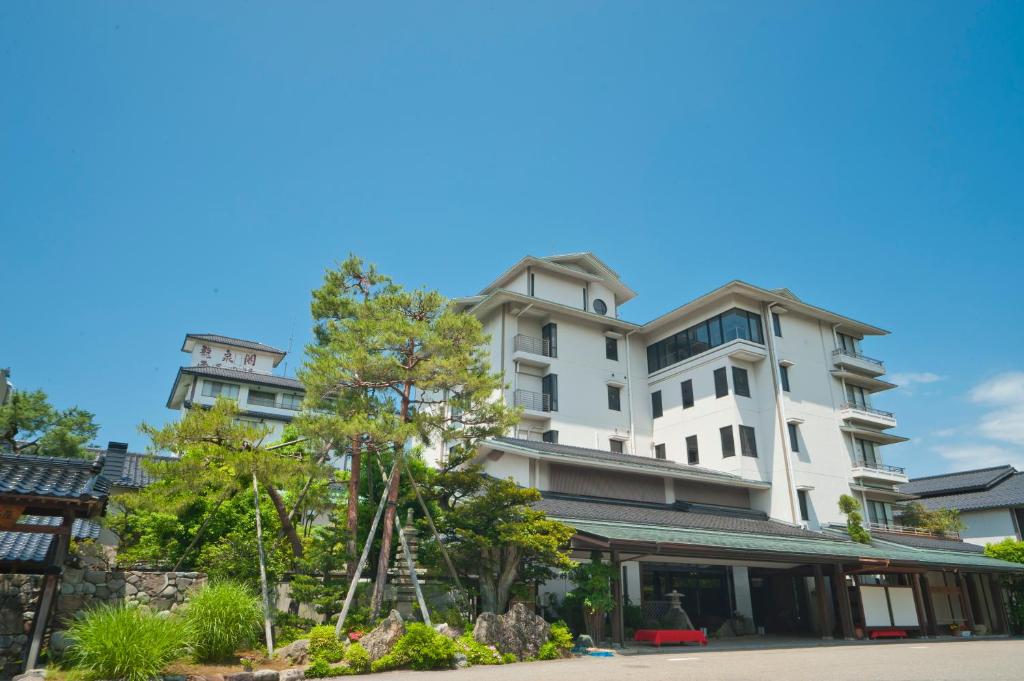 Budova, kde se ryokan nachází