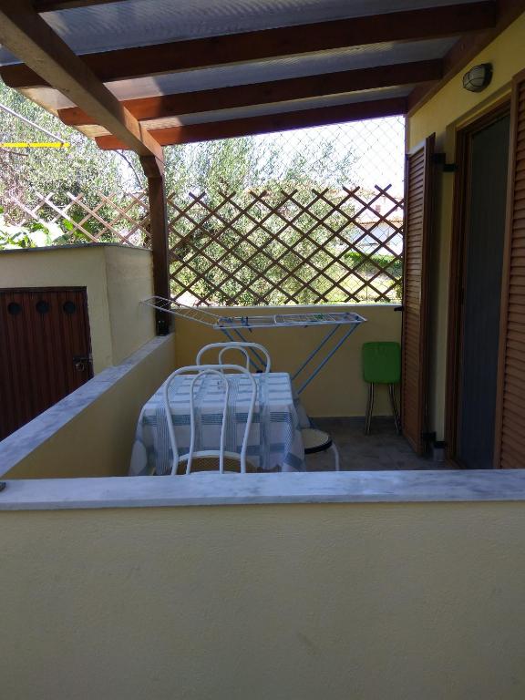 Balkon lub taras w obiekcie Ioannis Stagkonis Apartment