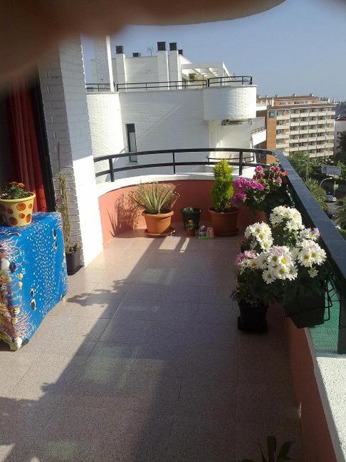 A balcony or terrace at Ático Louis Braille
