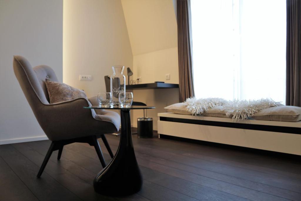Posezení v ubytování B&B For 2-Wellness For 2