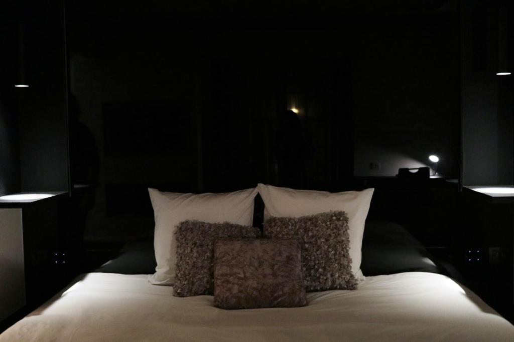 Postel nebo postele na pokoji v ubytování B&B For 2-Wellness For 2