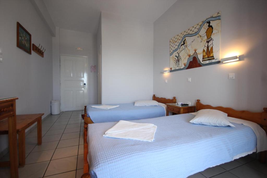 A bed or beds in a room at Villa Stella