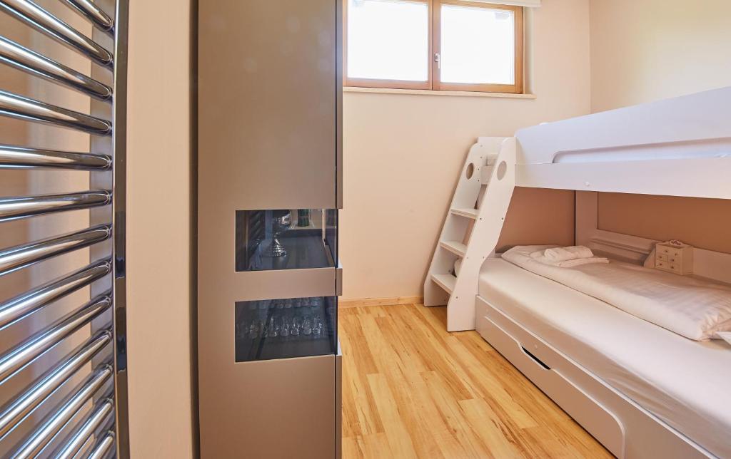 Posteľ alebo postele v izbe v ubytovaní Appartement Riverview