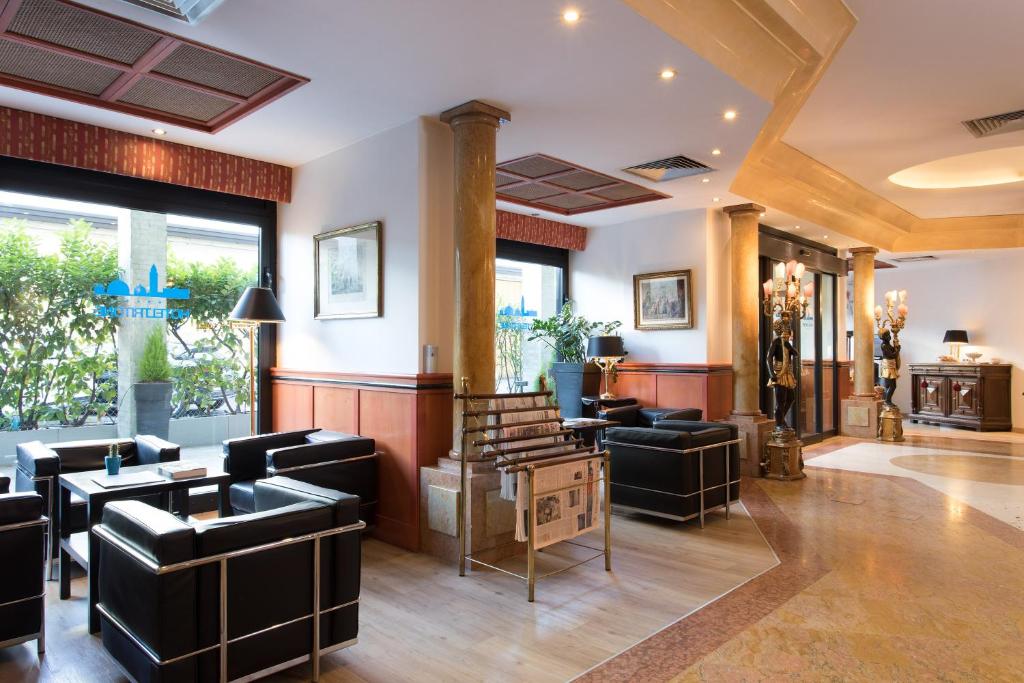 Posezení v ubytování Best Western Hotel Tritone