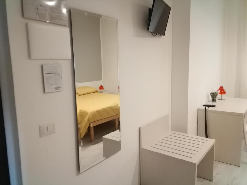 Postel nebo postele na pokoji v ubytování Matera Sassi Rooms 21/a e 21/b
