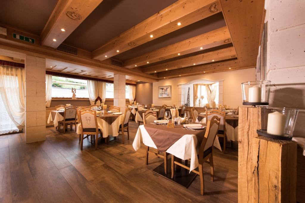 Restaurace v ubytování Hotel Patrizia Dolomites Glamour