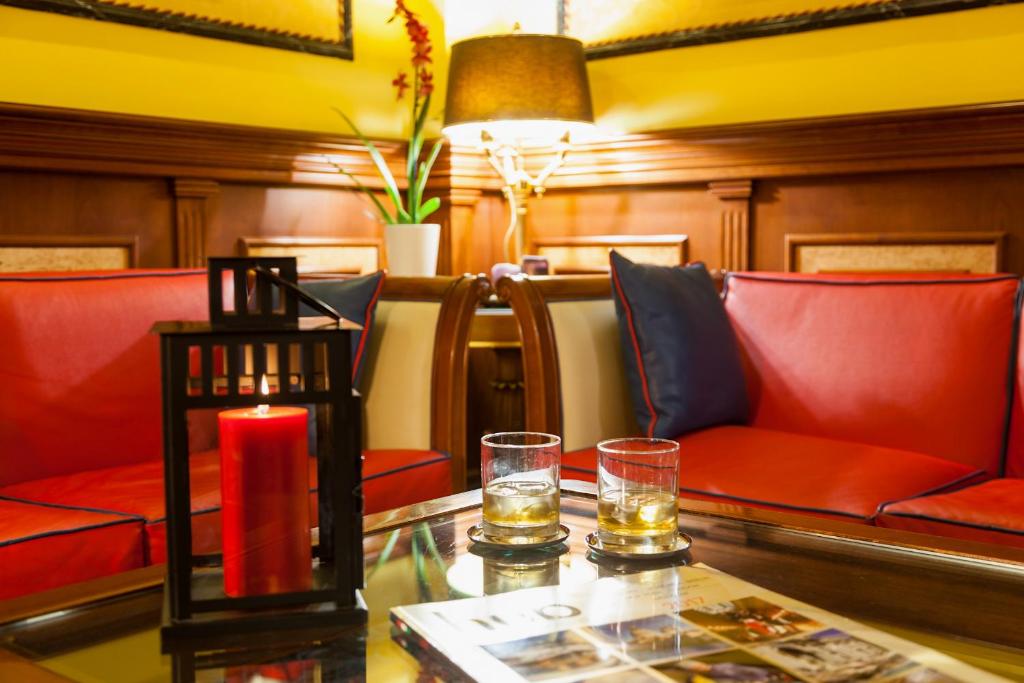 Posezení v ubytování Hotel Manfredi Suite In Rome