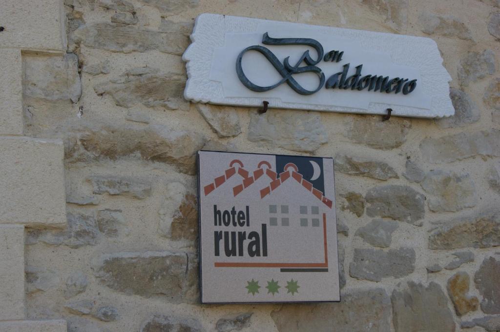 Certifikát, hodnocení, plakát nebo jiný dokument vystavený v ubytování Don Baldomero Hotel Rural