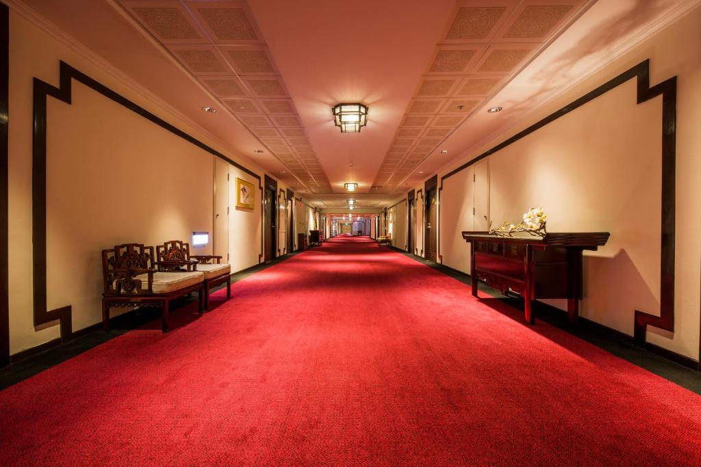 Posezení v ubytování The Grand Hotel Kaohsiung