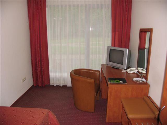 TV a/nebo společenská místnost v ubytování Hotel Ode Self Check-In