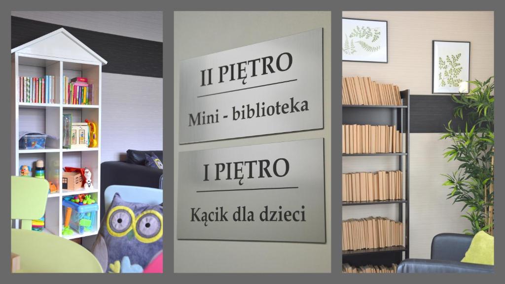 Knihovna v hotelu