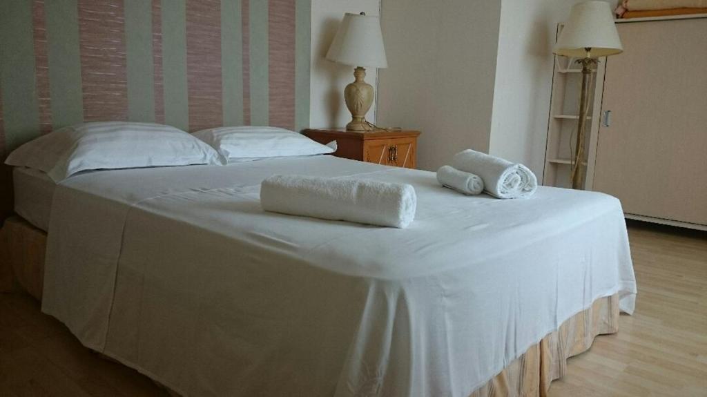 Postel nebo postele na pokoji v ubytování Guesthouse Belgrade