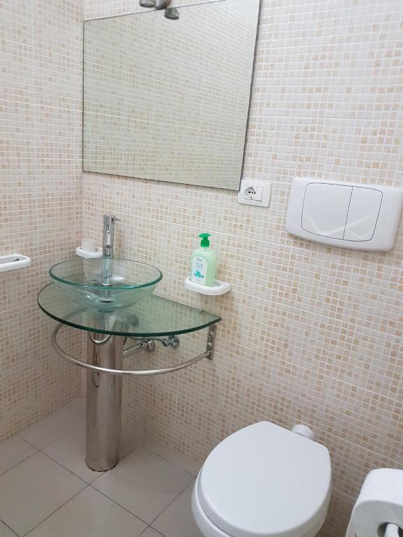 Koupelna v ubytování Casa Vacanze Manila