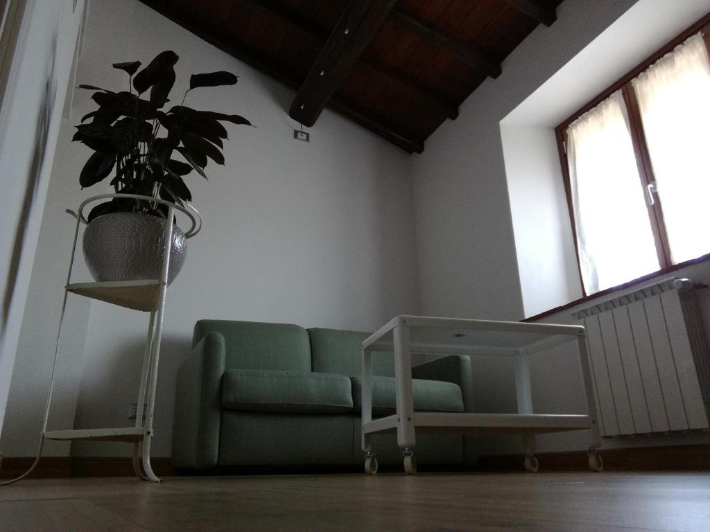 Posezení v ubytování B & B Via di Mezzo