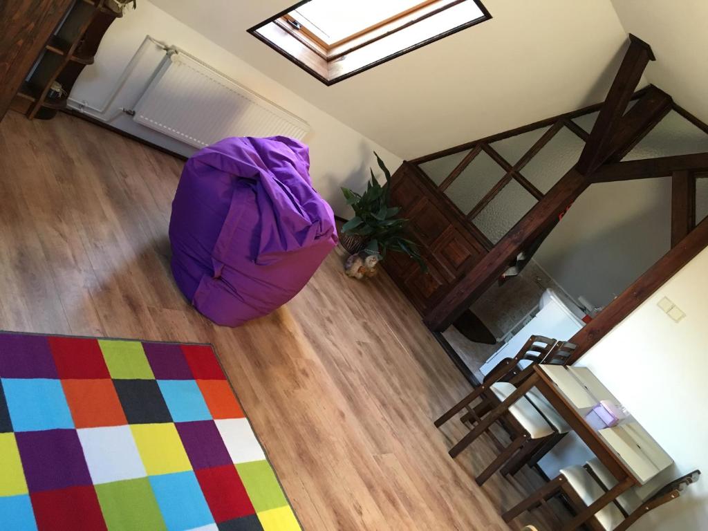 Postel nebo postele na pokoji v ubytování Apartman Adele