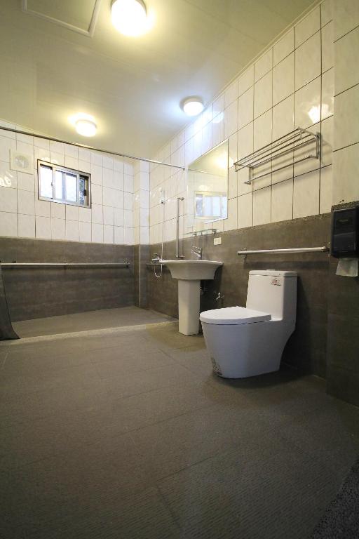 Koupelna v ubytování Gemlu