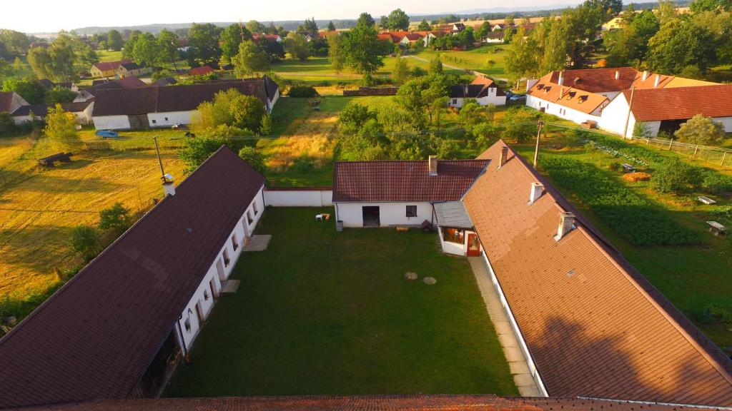 Letecký snímek ubytování Safar residence