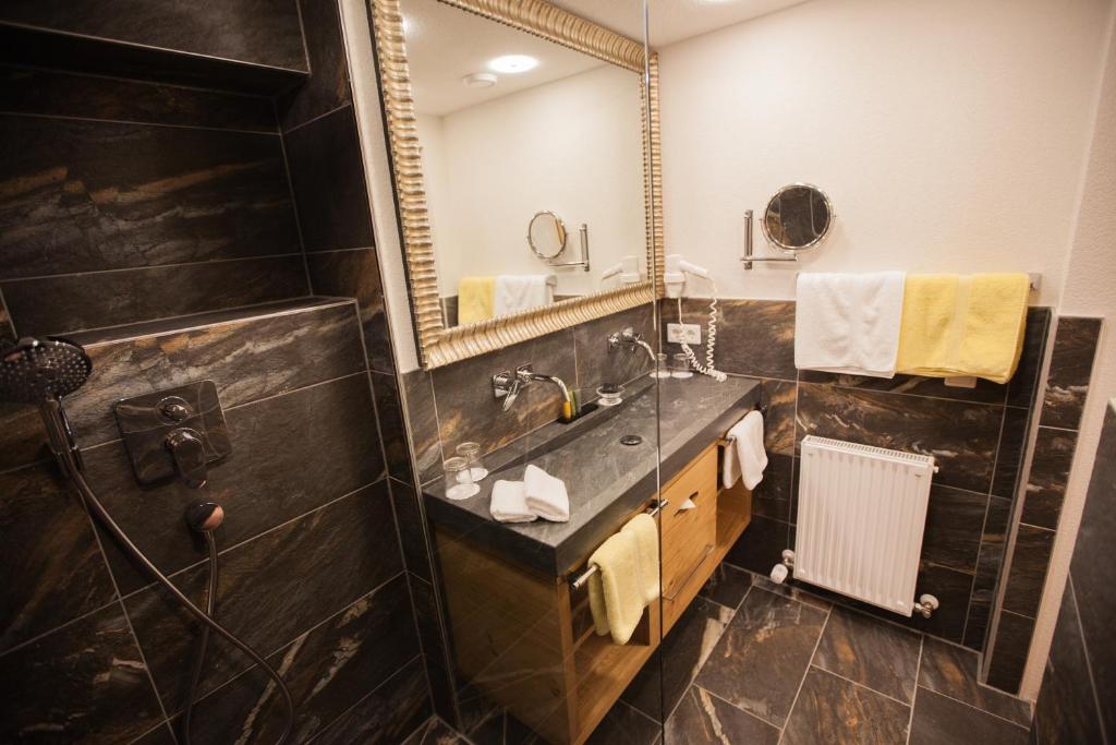 Küche/Küchenzeile in der Unterkunft Hotel Jägerhof