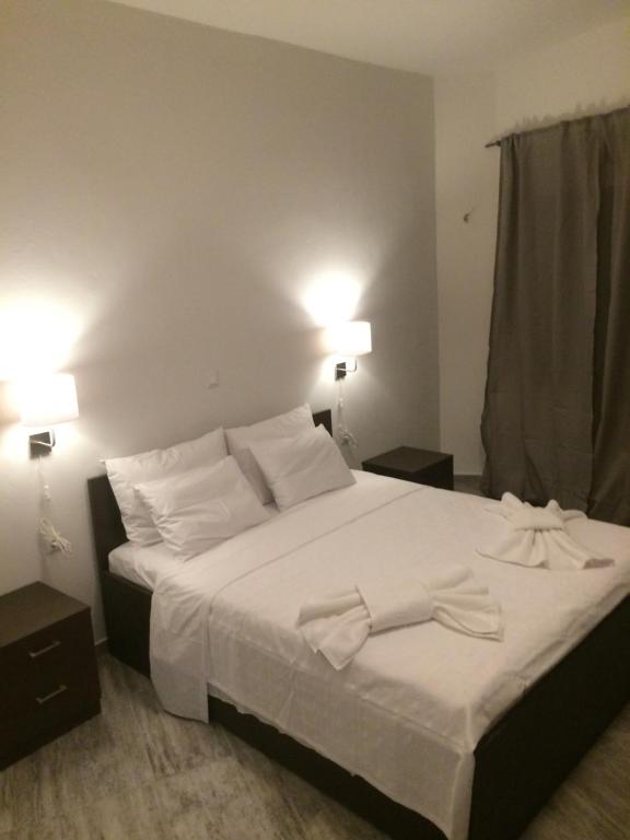Postel nebo postele na pokoji v ubytování Melita Apartment Seaside
