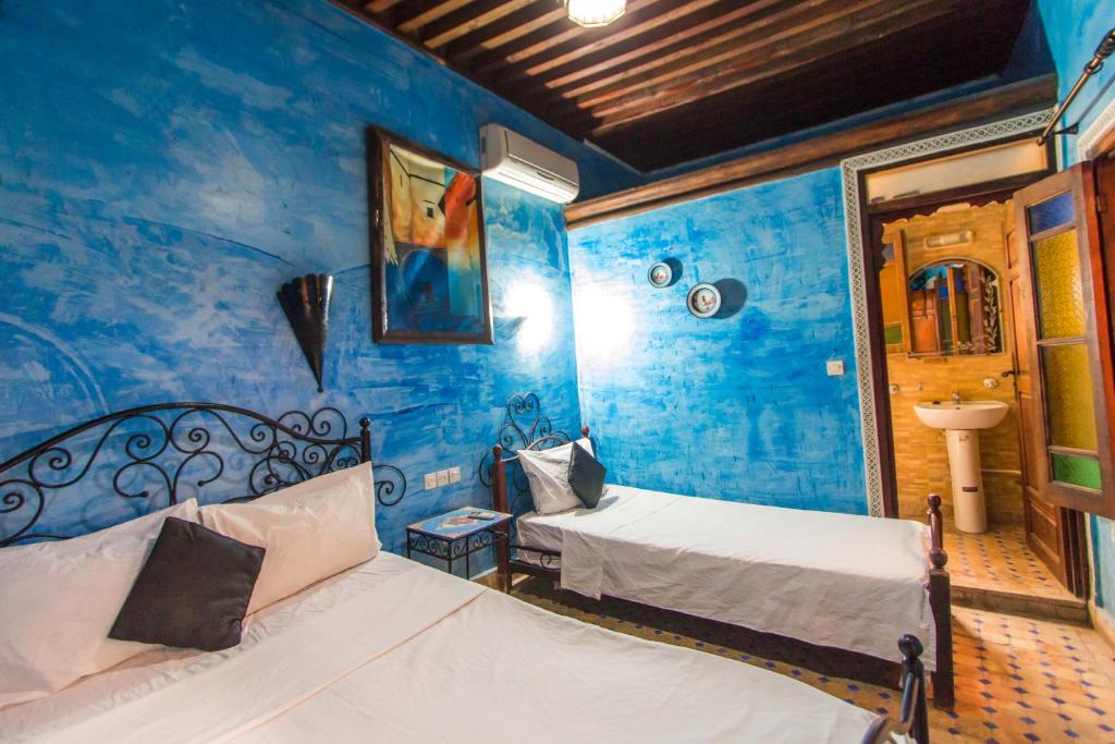 Riad Anass Al Ouali - Habitación Gemela De Yasmina