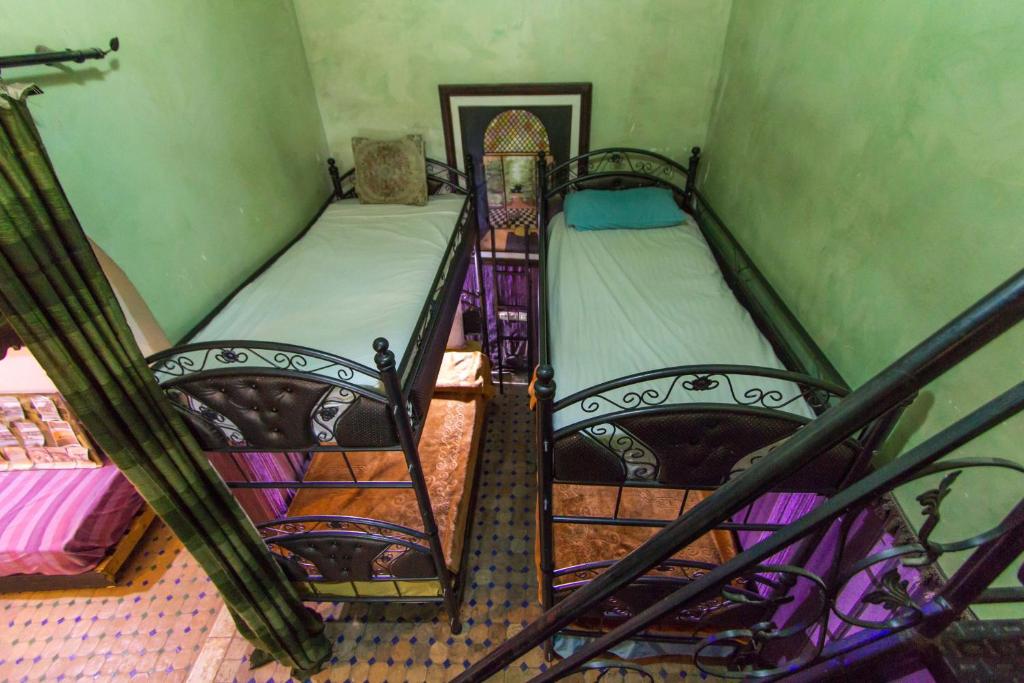 Riad Anass Al Ouali - Dormitorio Mixto De 4 Camas