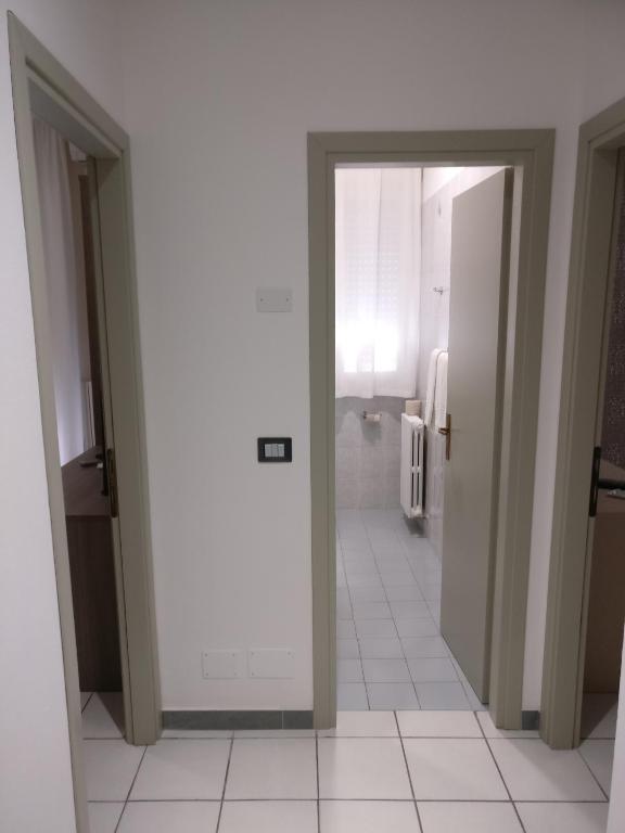 Koupelna v ubytování Hotel I Pini