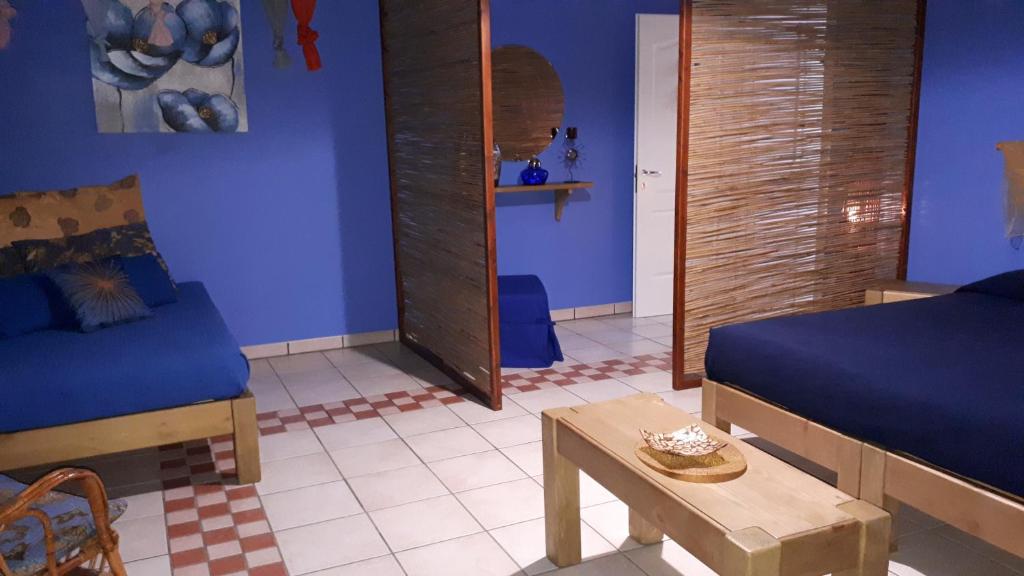 Posezení v ubytování B&B Cinque Stelle Salento