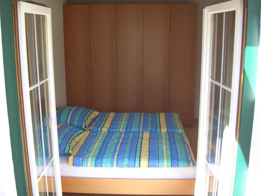 Postel nebo postele na pokoji v ubytování Ferienwohnung Sonnentraum