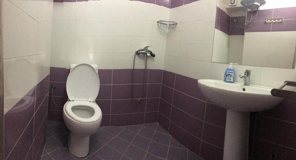 Koupelna v ubytování Arianiti Guesthouse