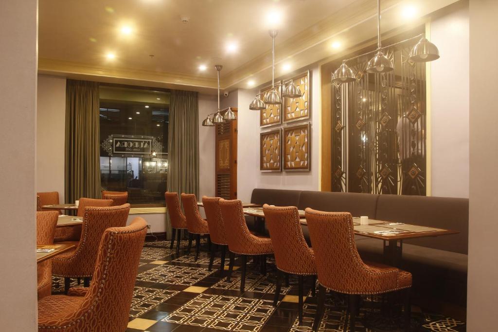 Posezení v ubytování Herald Suites Polaris