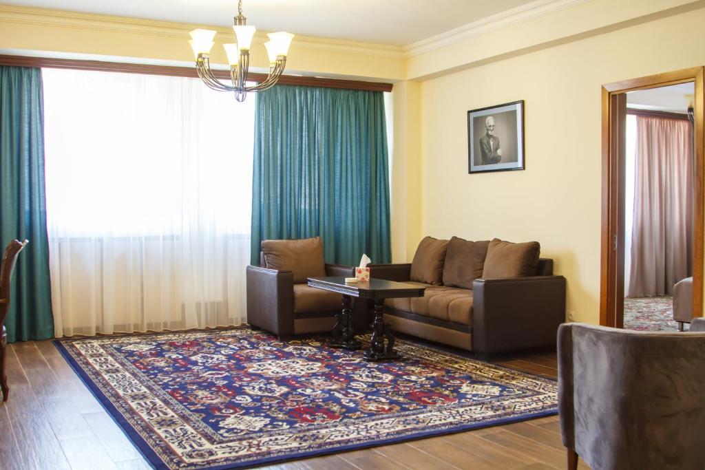 Posezení v ubytování Hotel Plaza Viktoria