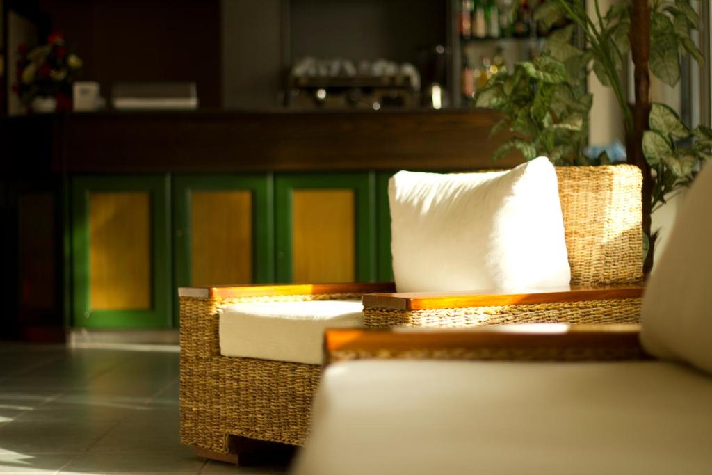 Posezení v ubytování Hotel Eden