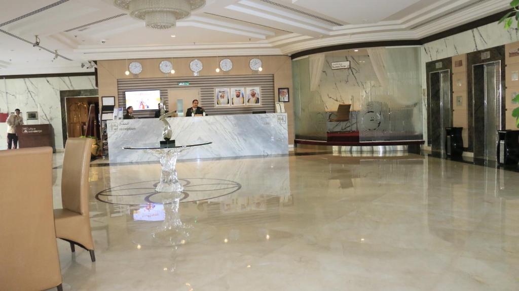Vstupní hala nebo recepce v ubytování Dubai Grand Hotel by Fortune, Dubai Airport