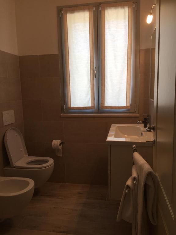 Koupelna v ubytování Casetta Lavanda